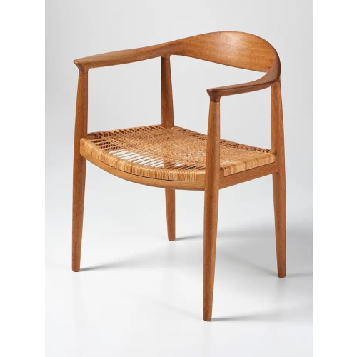 Hans Wegner Vintage JH-501 Chair in Oak and Cane c1950s